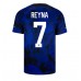 Billige Forenede Stater Giovanni Reyna #7 Udebane Fodboldtrøjer VM 2022 Kortærmet